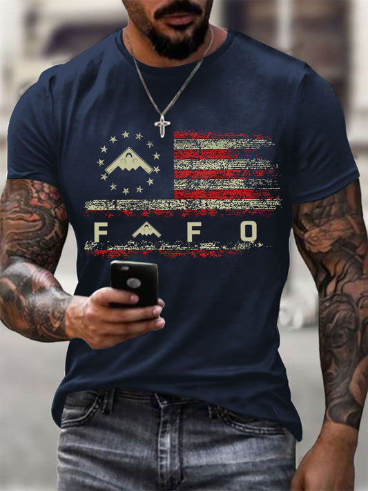 Men's Midnight Hammer B2 FAFO short-sleeved T-shirt