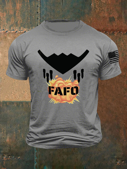 Men's FAFO B-2 Spirit short sleeves t-shirt