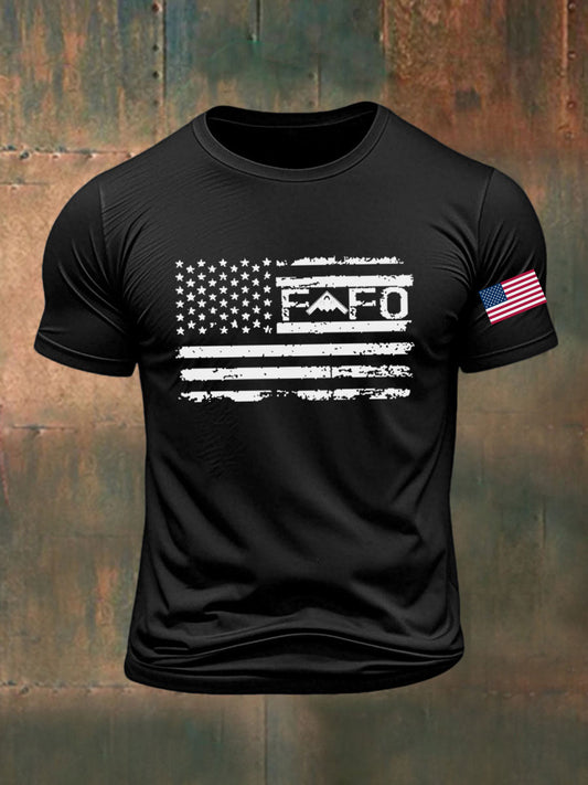 Men's Midnight Hammer B2 FAFO Printed T-shirt